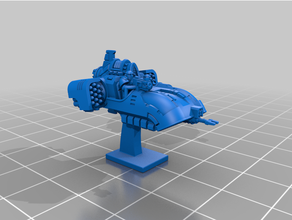 anti gravità speeder imbarco armatura galattico crociati remixare epico epic30k epic40k 3d print model - Mito3D