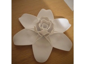 mesa Rosa decoracion 3d print model - Mito3D