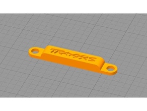 traxxas stampede truck battery hold bracket brace rc 3d print model - Mito3D