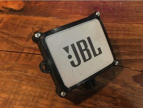 jbl go2 case pro mount gopro speaker 3d print model - Mito3D