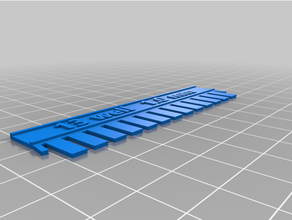 13 protein comb 3d print model - Mito3D