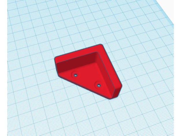 Batterie Ecke Boot Halter Unterstützung 3D print model - Mito3D