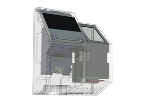 iot Fingerabdruck Scanner oled Arduino esp8266 Sensor intelligentes Zuhause 3d print model - Mito3D