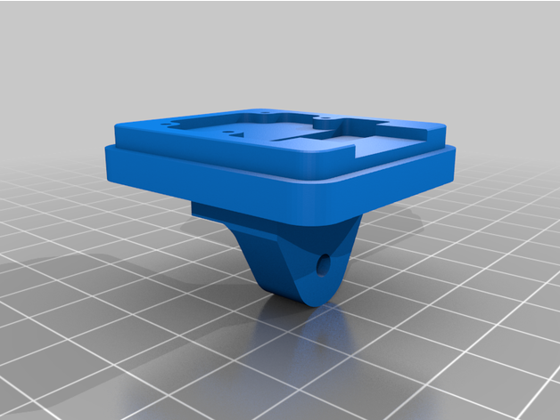 ultimate cam mount integrated picam 3D print model - Mito3D