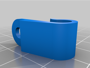 bakflip cover - rod clip 3d print model - Mito3D