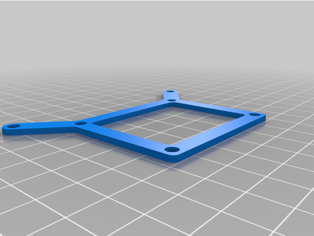 zonestar suporte externo mosfet zrib borda d805s 3D print model - Mito3D