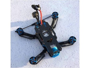 Kit Schildkröte 3 pouces Aussicht caddx v2 dji Drohne Rennen fpv Rennfahrer 3d print model - Mito3D