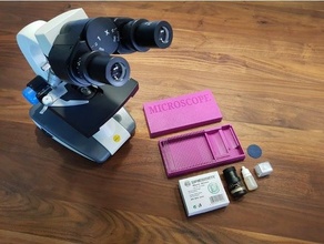 microscope slides box camera objective 3d print model - Mito3D