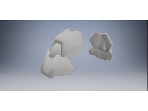 halo reach odst shoulders armor shoulder pad 3d print model - Mito3D
