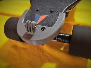cubierta proteccion parachoque meepo v3 longboard eléctrico gopro montar meepoboard 3d print model - Mito3D