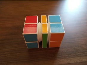 fdm-friendly screw cube rubiks twisty puzzle 3d print model - Mito3D