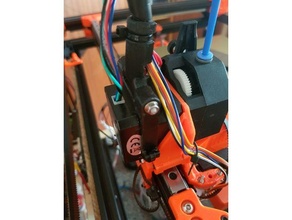 cable managment direct drive blv mgn cube 3d print model - Mito3D