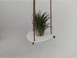air plant holder planter plants rope 3d print model - Mito3D