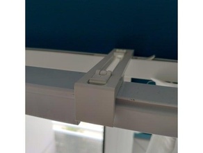 dt62 pistas ikea vidga montar Aqara inteligente cortina xiaomi kt62 casa 3d print model - Mito3D
