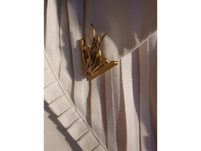 camicia collare pin 3d print model - Mito3D