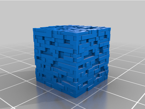 Minecraft cevher küp 3d yüzey 3d print model - Mito3D