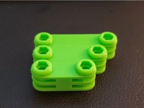 gopro 3-3 adapter extension 3d print model - Mito3D