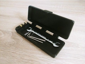 tool nozzle box volcano compatible box nozzle nozzle holder storage box toolbox tool holder 3d print model - Mito3D