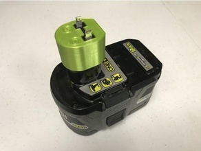 Ryobi 18v bateria mini grampo faça projetos eletrônicos monte 3d print model - Mito3D