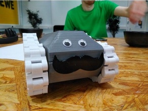 Mikro Invaderbot künstlich Eindringlinge Roboter Aufstand 3d print model - Mito3D