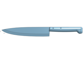 crema cuchillo mach 1 3d print model - Mito3D