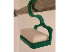 soap holder hanger 3d print model - Mito3D