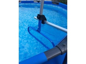melhor maneira piscina skimmer cup holder copo suporte hackear malha 3d print model - Mito3D