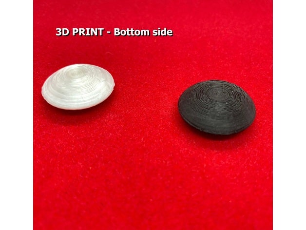 pierres 92mm épaisseur 25mm diamètre 3D print model - Mito3D