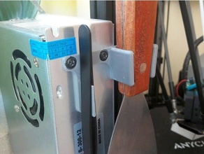 anycubic kossel Werkzeug Halter Unterstützung minimalistisch Design Delta Werkzeughalter 3d print model - Mito3D