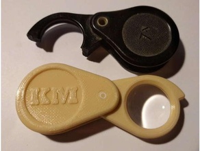 pocket magnifier 3d print model - Mito3D