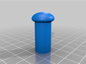 Hollande frein bouton 3d print model - Mito3D