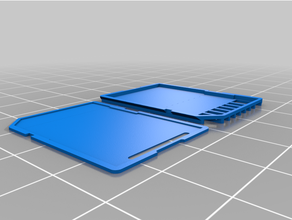 sostituzione sd carta Astuccio guaina taglia più vecchio carte ricostituzione titolare supporto 3d print model - Mito3D