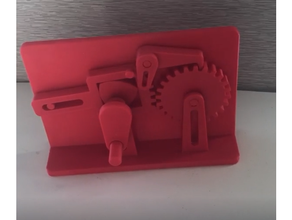 mechanical desk toy 3dprinting desktoy 3d print model - Mito3D