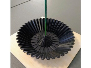 incense bowl burner holder 3d print model - Mito3D