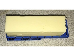 Butter Gericht Esslöffel Markierungen 3d print model - Mito3D