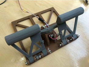 flight sim pedals 3d print model - Mito3D