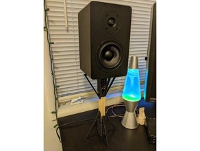 1x2 orateur supporter l'audio 3d print model - Mito3D