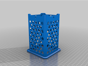cutlery holder dryer drainer 3d print model - Mito3D