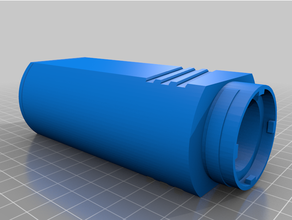 nerf rival kronos silencer fixed mod 3d print model - Mito3D