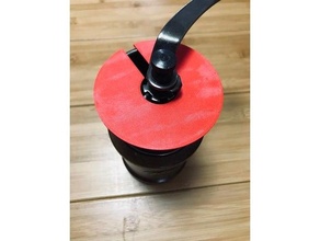 kalita coffee grinder lid 3d print model - Mito3D