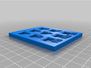 deletrear mostrador dnd mazmorras mago 3d print model - Mito3D