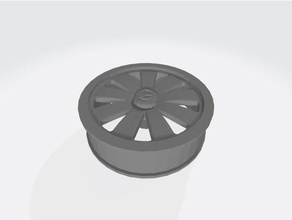 Mac roue 3d print model - Mito3D