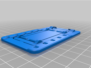 tarjeta teléfono estante soporte smartphone 3d print model - Mito3D