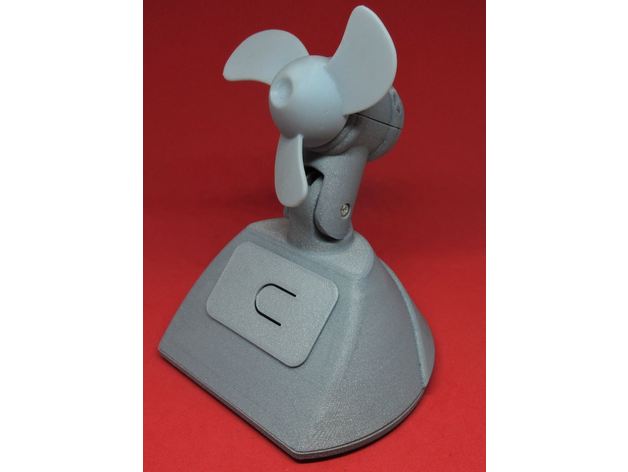 refroidissement ventilateur air glacière cool canal chaud moteur pcb heure d'été amusement chose universelle outils jouet 3D print model - Mito3D