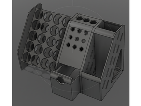 boya raf df Kulp destek minyatür minyatürler pentür tencere araç 3d print model - Mito3D