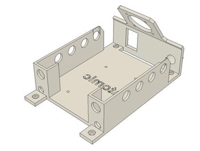 3d impressora controlador caso bainha rampas borda 14 15 3d print model - Mito3D