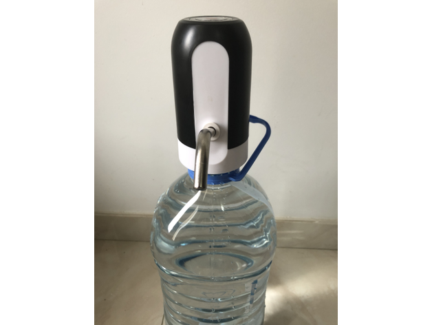 botella adaptador eléctrico agua dispensador paraca ctrico 3D print model - Mito3D