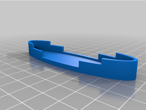 lego duplo action brick rails compatible train 3d print model - Mito3D