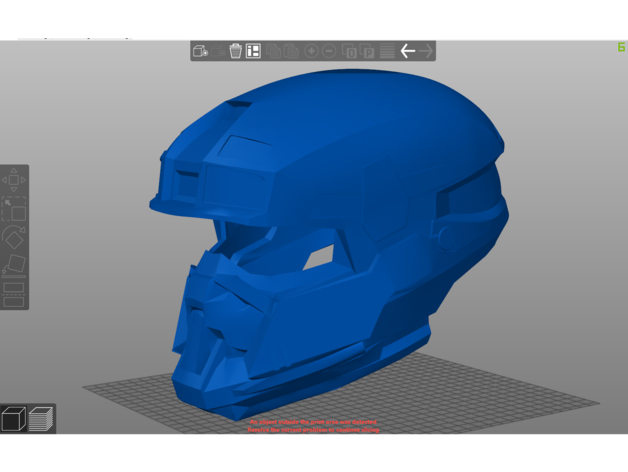 aureola alcanzar eod casco descanso 3D print model - Mito3D