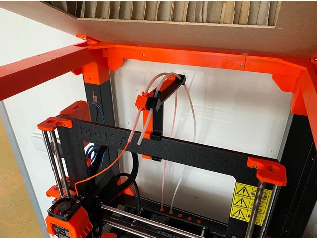 mk3s filamento guía rail 3D print model - Mito3D